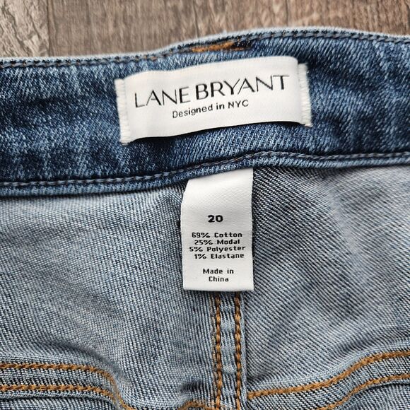 Lane Bryant High Rise Essential Stretch Straight Crop - Picture 3 of 4